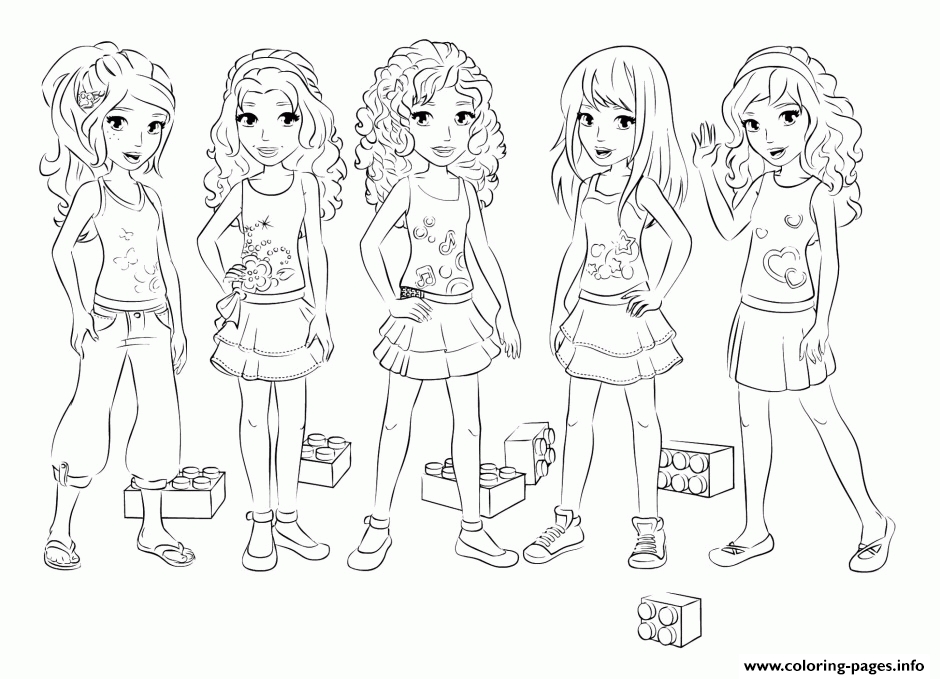 940x679 Lego Coloring Pages For Girls Download