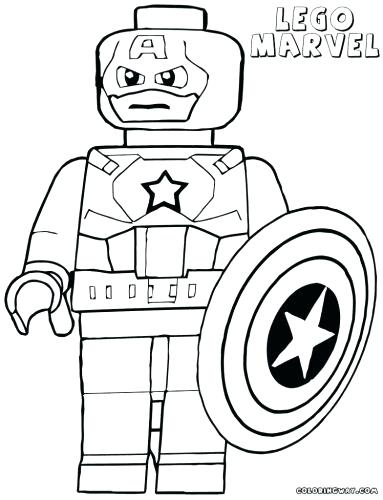 383x500 Free Lego Coloring Pages To Print