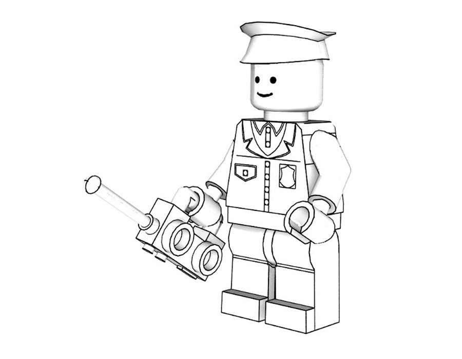 900x700 Lego Coloring Pages