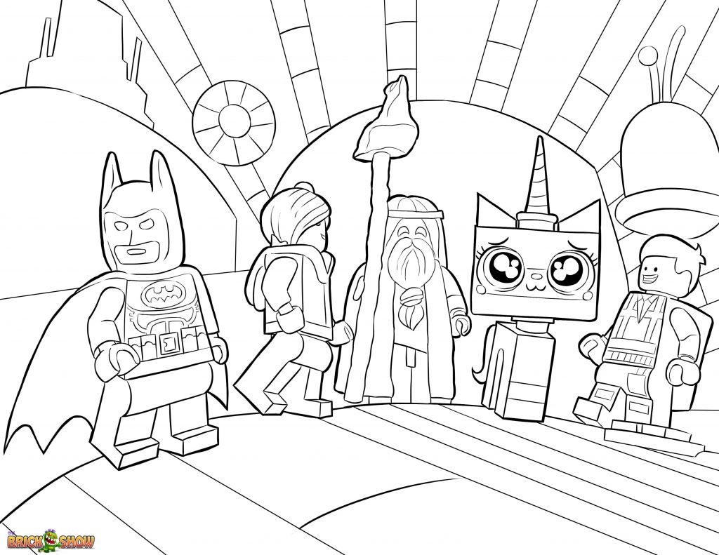 1024x791 Lego Movie Coloring Page Com