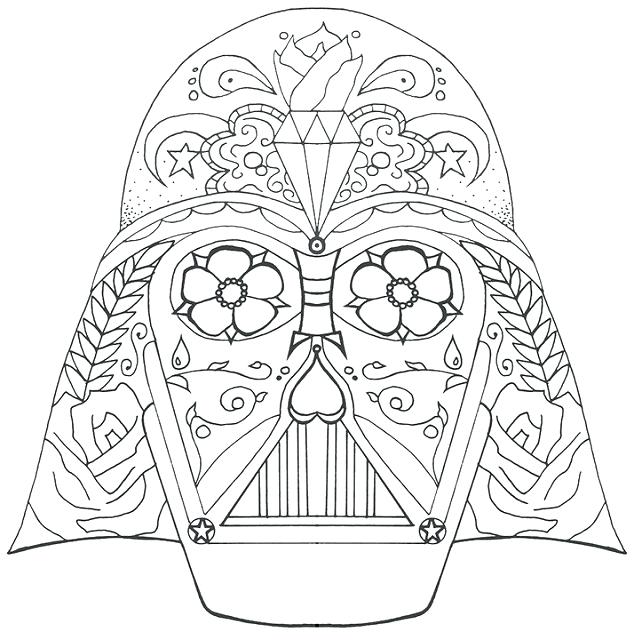 634x640 Darth Vader Para Colorear Perfect Darth Vader Coloring Pages