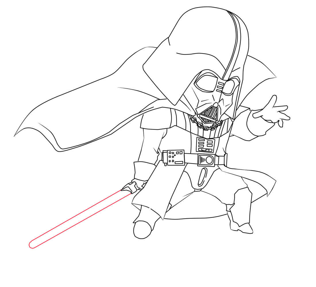 1100x1000 Lavishly Darth Vader Coloring Page Pages Best