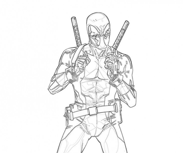730x608 Deadpool Coloring Pages To Print Best Of Lego Deadpool Coloring