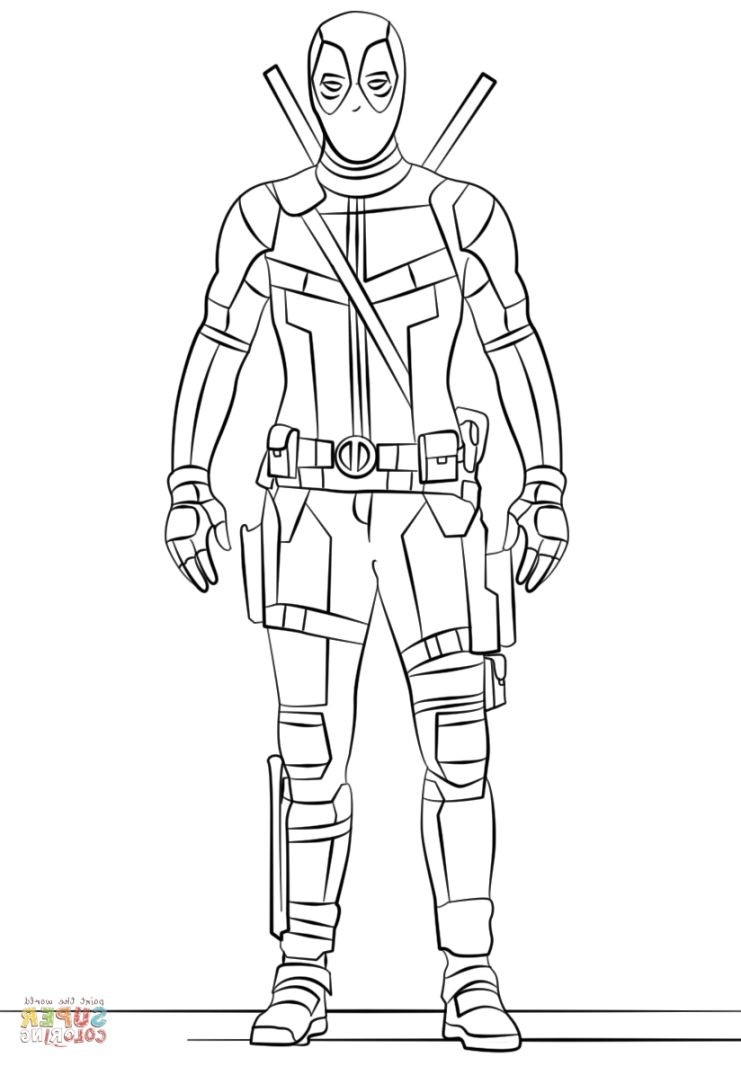 741x1066 Lego Deadpool Coloring Pages Free Coloring For Kids