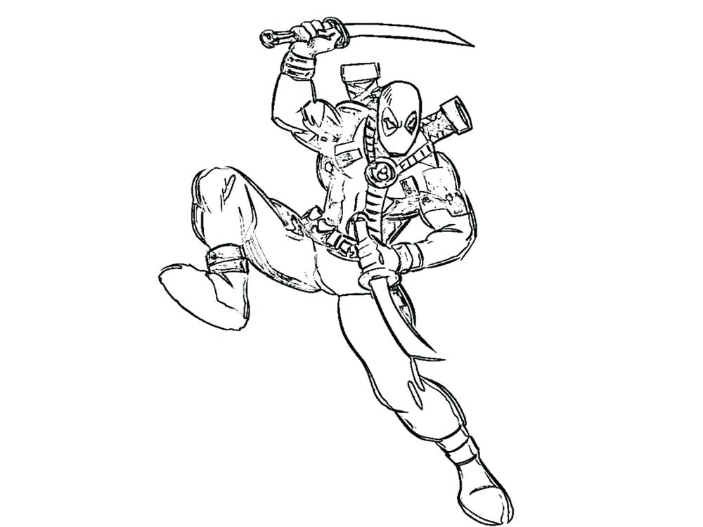 1000x750 Lego Deadpool Colouring Pages Coloring