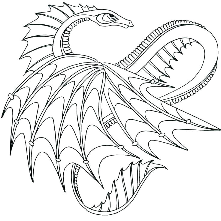 736x736 Ninjago Dragon Coloring Pages