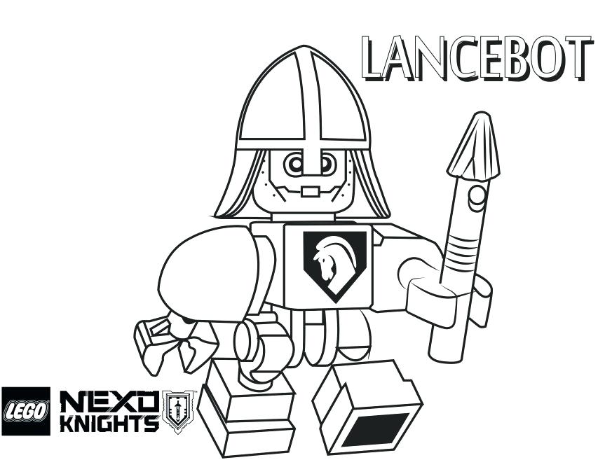 863x657 Lego Knights Coloring Pages