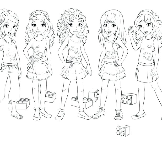 678x600 Coloring Pages Of Lego Friends Girl Coloring Pages Lego Friends