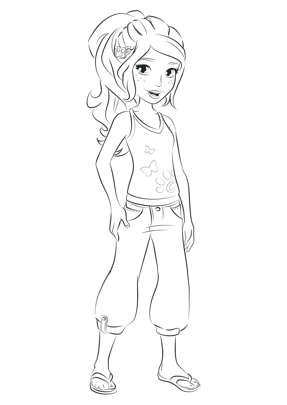 1200x1697 Fresh Coloring Coloring Pages Lego Friends Free Coloring Pages