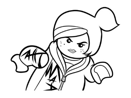 440x330 Attractive Lego Coloring Pages For Girls Frieze