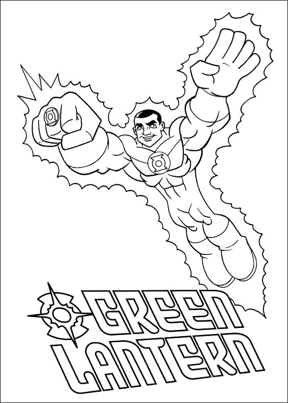 564x789 Green Lantern Coloring Page Green Lantern Coloring Pages Green