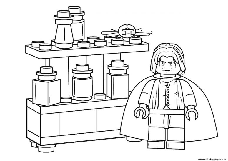 775x547 Lego Harry Potter Coloring Pages To Print Coloring Page