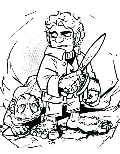 400x514 Lego Hobbit Coloring Pages