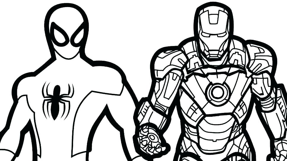 970x546 Iron Man Coloring Pages