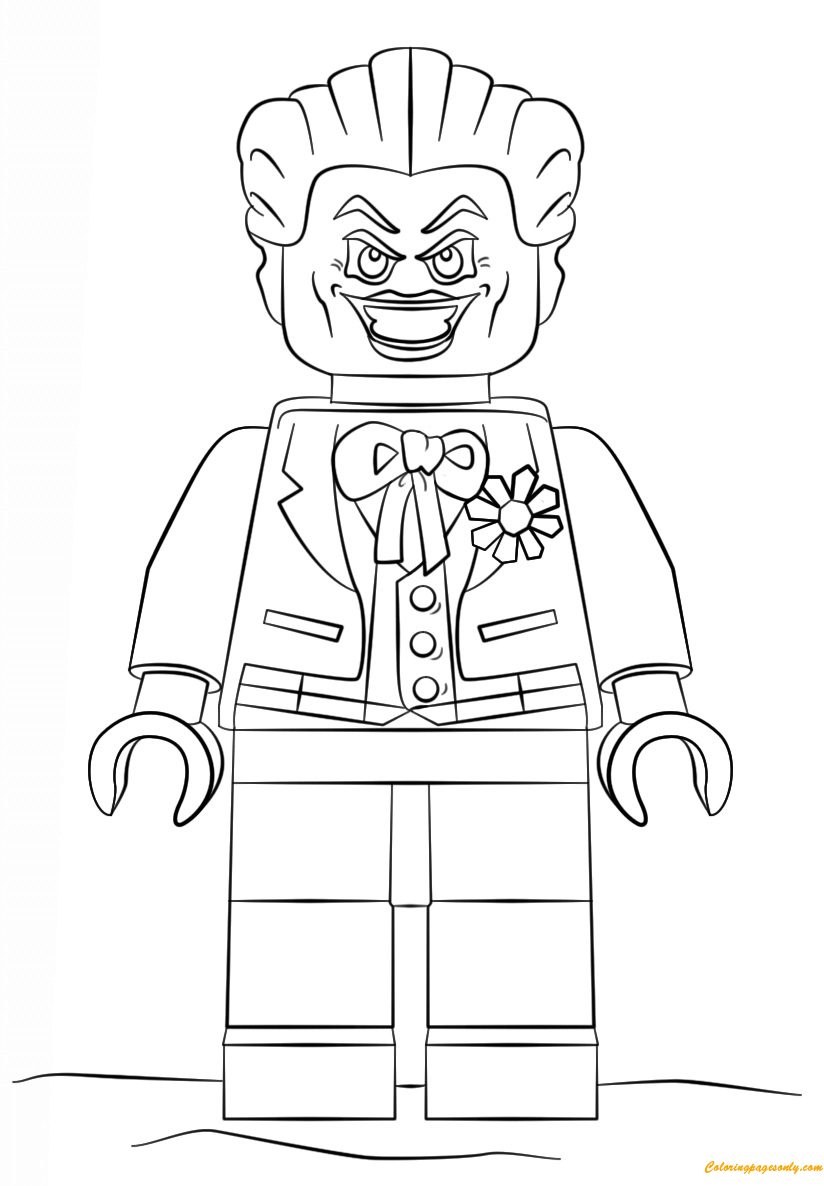 824x1186 Lego Batman Joker Coloring Page Free Pages Online Colouring Page