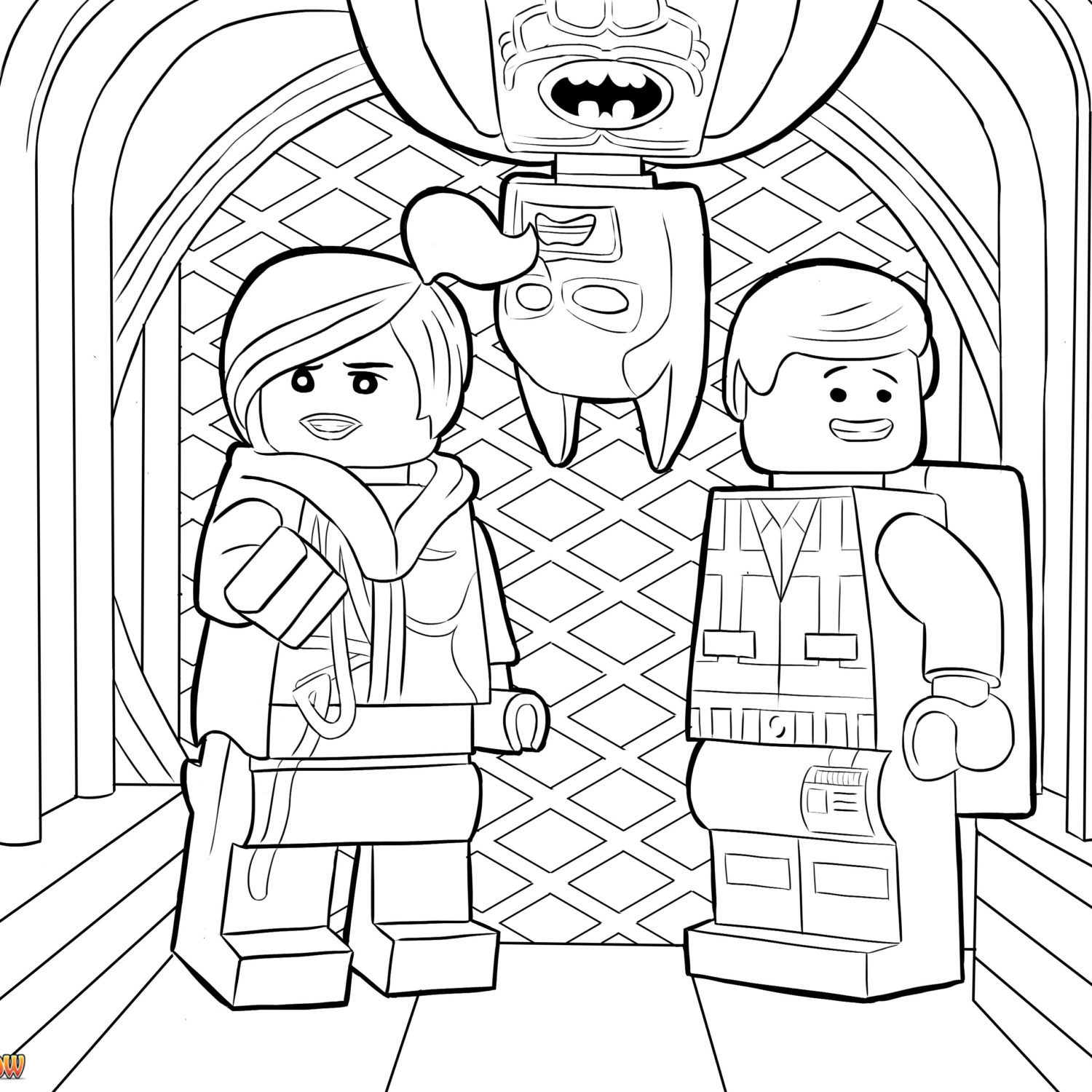 1500x1500 Justice League Coloring Pages