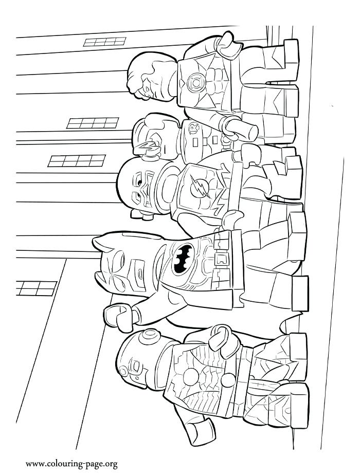 700x924 Lego Justice League Coloring Pages