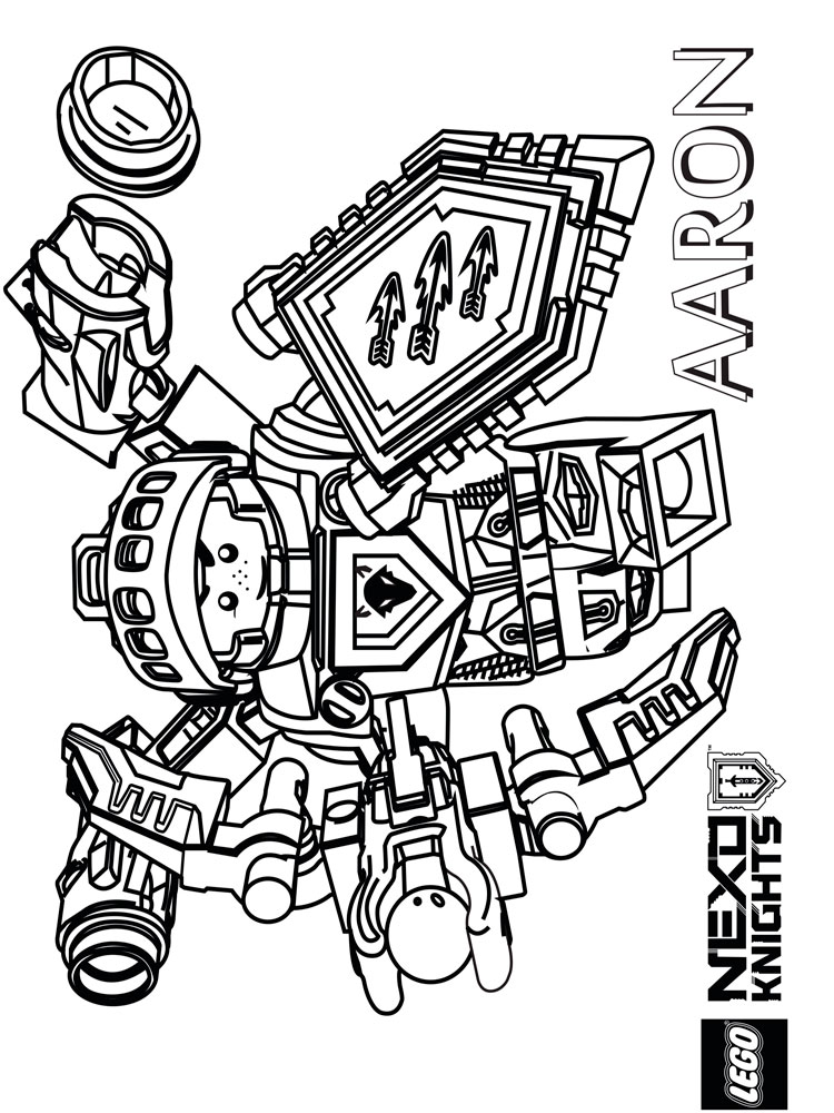 750x1000 Lego Nexo Knight Coloring Pages Free Printable Lego Nexo Knight