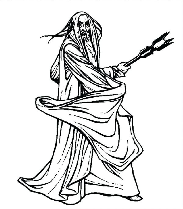 600x685 Lotr Coloring Pages The White In The Lord Of The Rings Coloring