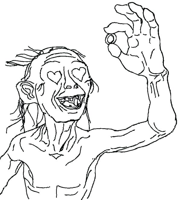 600x663 Lotr Coloring Pages