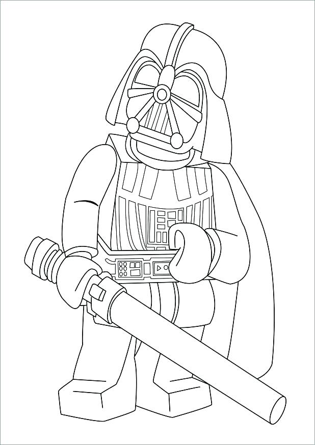 618x874 Outstanding Star Wars Lego Coloring Pages