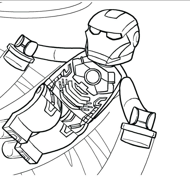 730x701 Lego Man Coloring Page Epic Iron Man Coloring Pages Crayola Photo