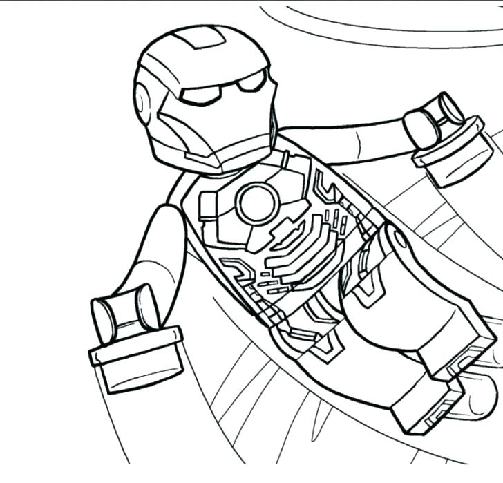 728x699 Lego Man Coloring Page