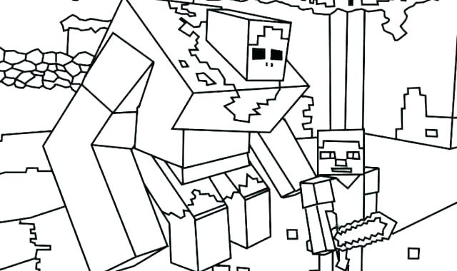 640x380 Printable Minecraft Coloring Pages Printable Character Coloring