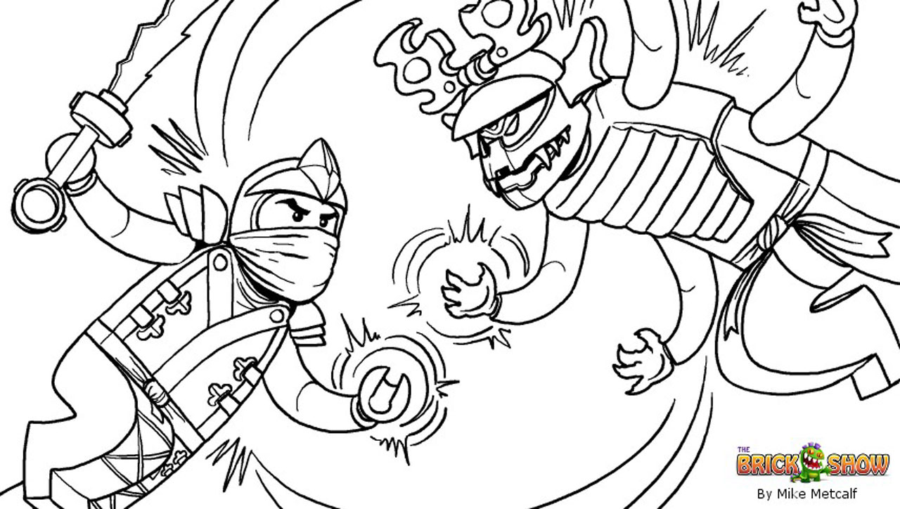 1280x724 Amazing In Lego Ninjago Coloring Pages On With Hd Resolution