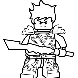300x300 Kai Lego Coloring Pages New Lego Ninjago Green Ninja Coloring