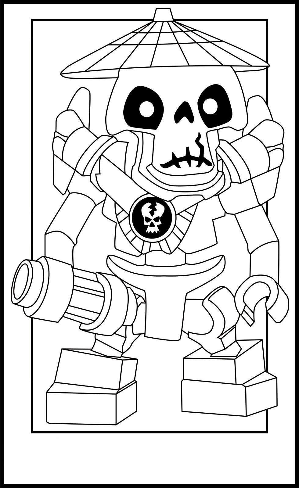 980x1600 Free Printable Ninjago Coloring Pages For Kids