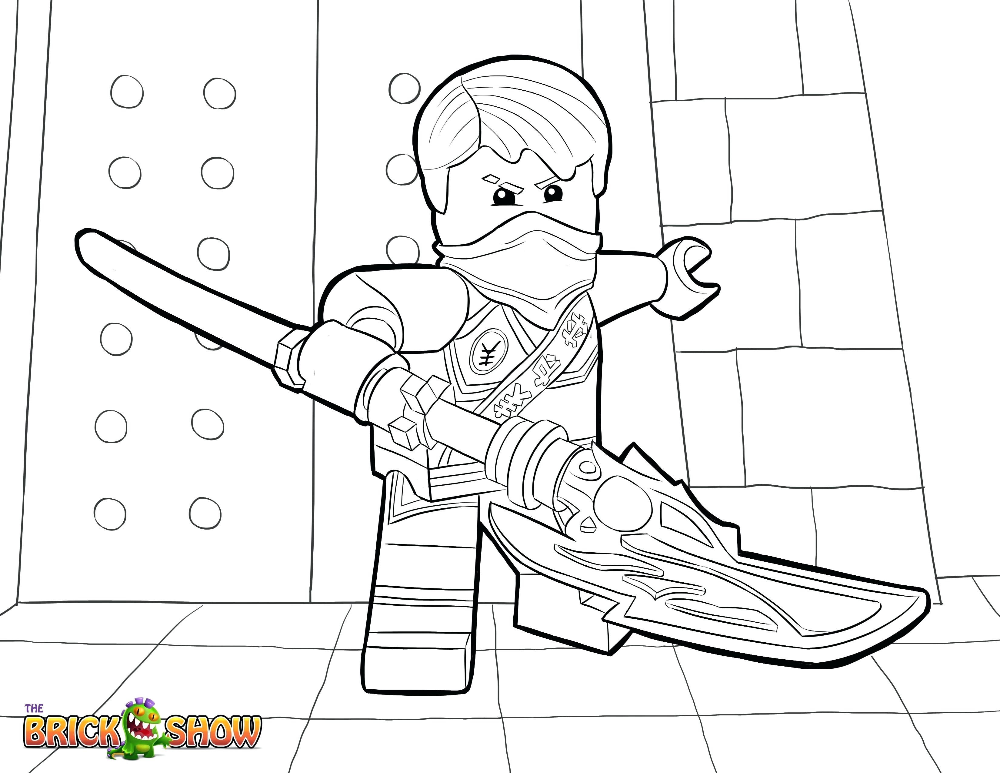 3300x2550 Coloring Coloring Pages Lego Ninjago Printable