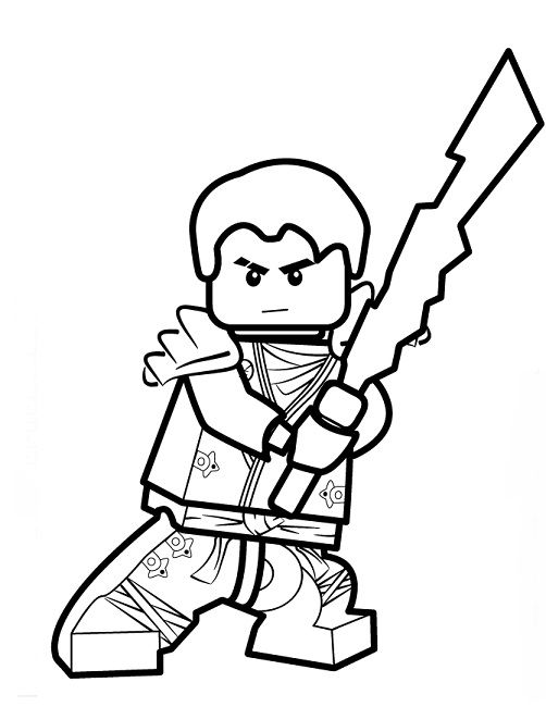 502x650 Lego Ninjago Coloring Pages Jay Superhero Lego Ninjago