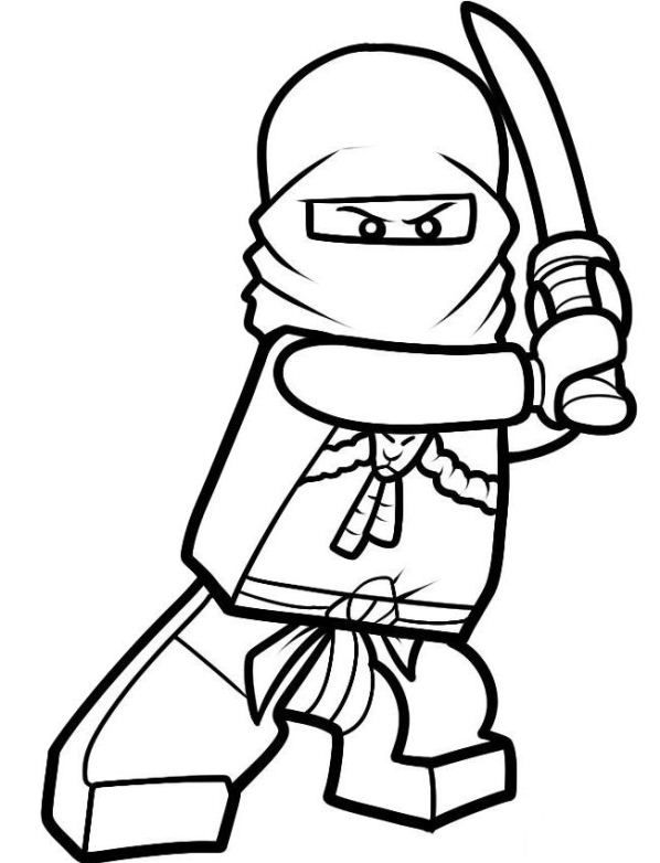 598x782 Coloring Page Lego Ninjago