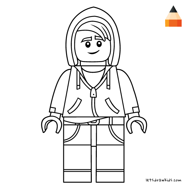 600x600 How To Draw Lego Lloyd From Ninjago