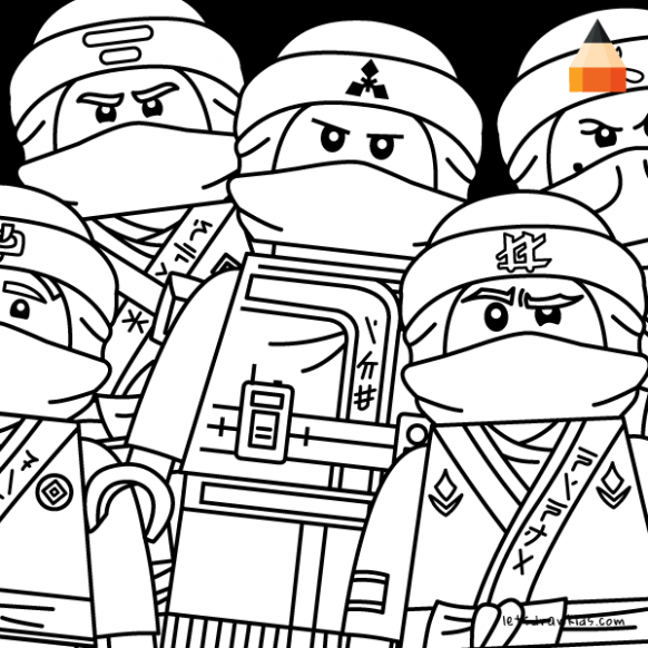 582x582 How To Draw Lego Ninjago Movie Minifigures Animation Ninjago
