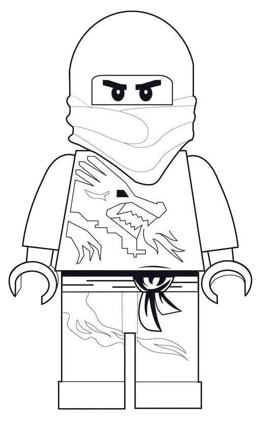 508x860 Ninjago Coloring Pages Kai Tournament Of Elements Coloring Page
