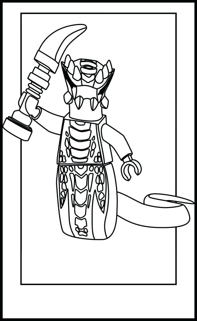 627x1024 Ninjago Zane Para Colorear Serpentine Coloring Pages Lego Ninjago