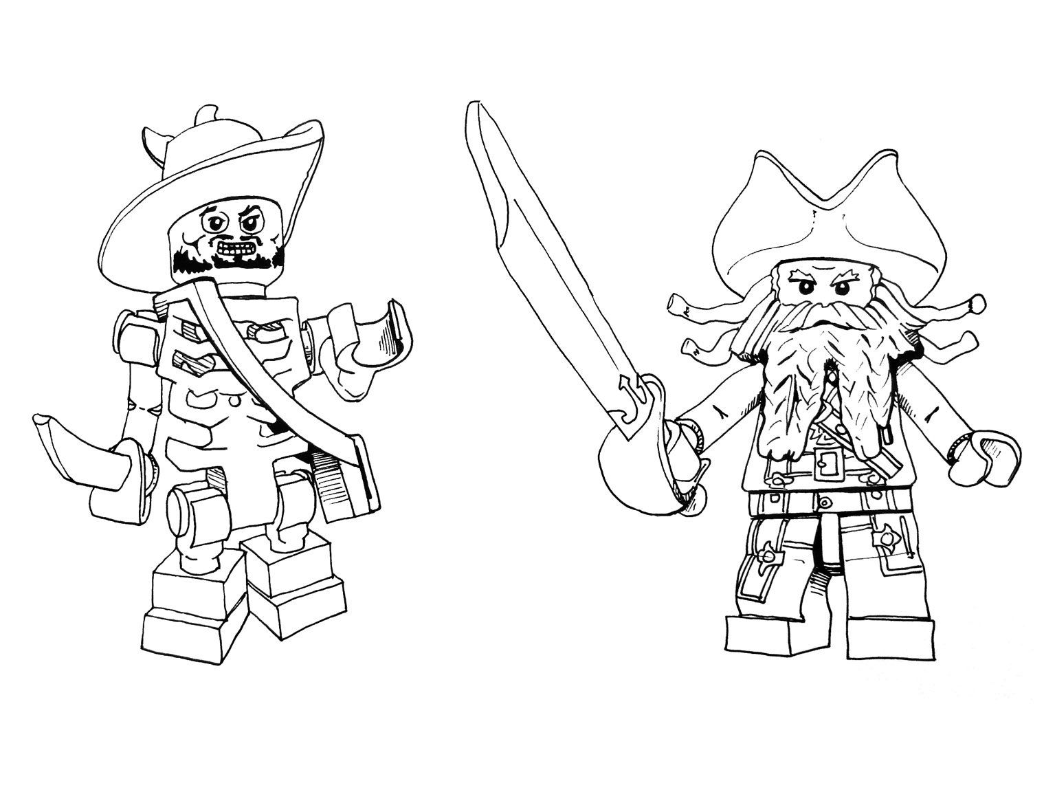 1535x1152 Lego Pirate Coloring Page Pirate Party Lego