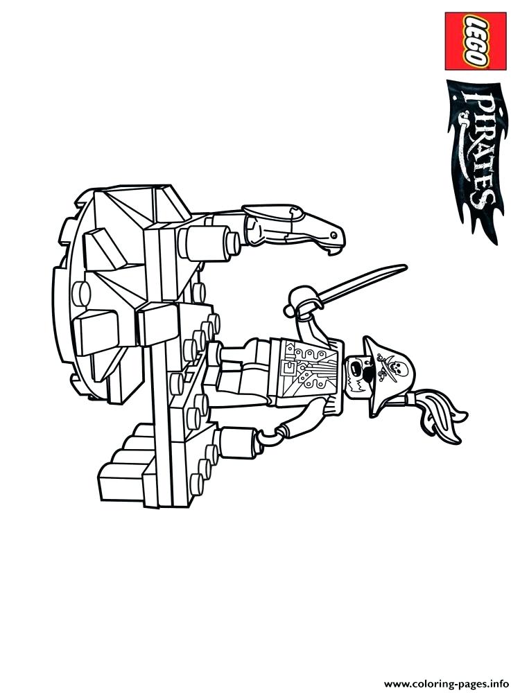 750x1000 Free Lego Pirates Coloring Pages For Boys Printable