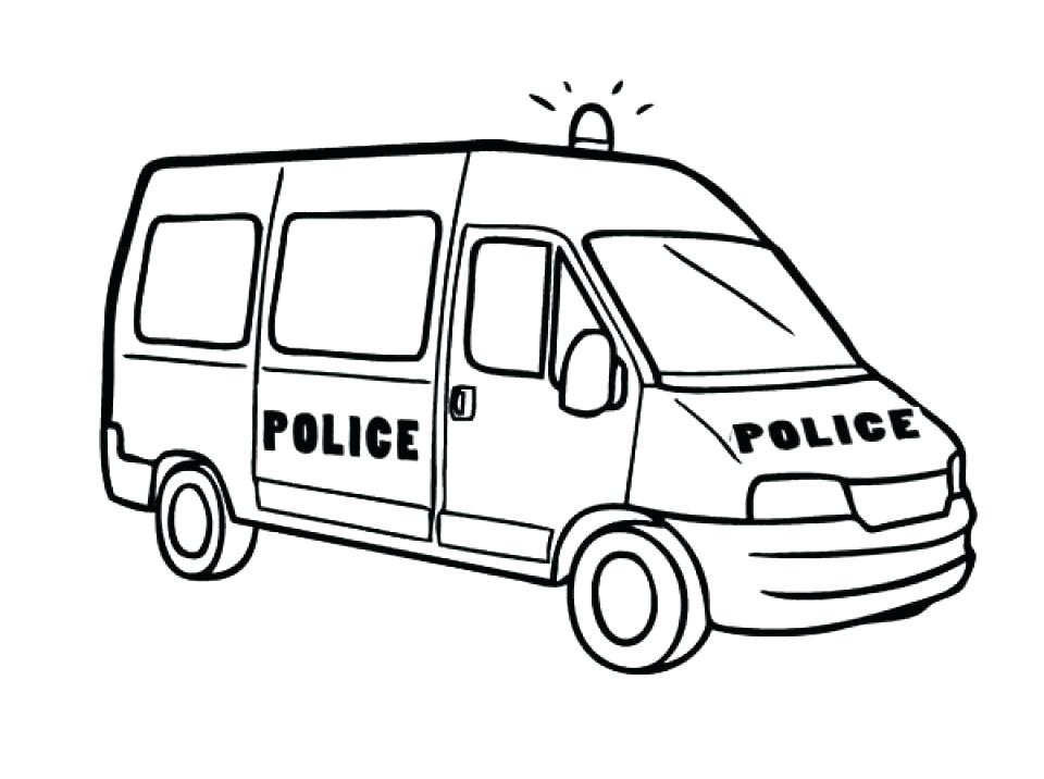960x716 Police Car Coloring Page Police Car Coloring Pages Large Size