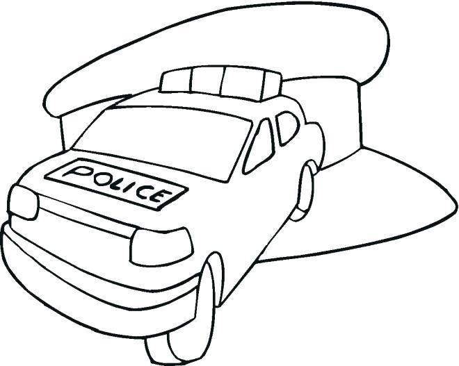 660x527 Police Cars Coloring Pages Police Car Coloring Sheet Page Pages