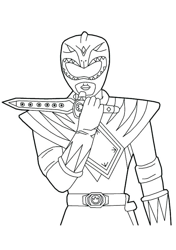 595x842 Lego Power Rangers Coloring Pages Power Ranger Samurai Coloring