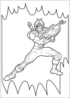 236x330 Power Rangers Dino Thunder Coloring Pages Ranger Party On Power