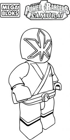 236x471 Power Rangers Samurai Red Ranger Coloring Page Printabl