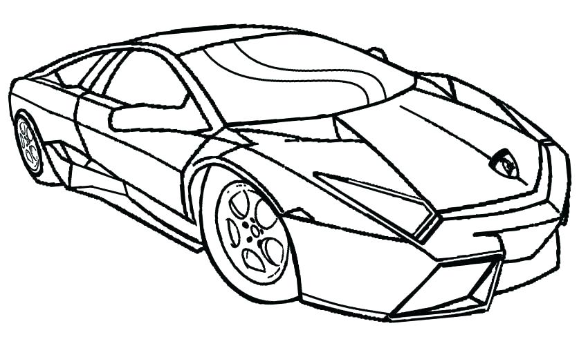 850x517 Police Car Coloring Page