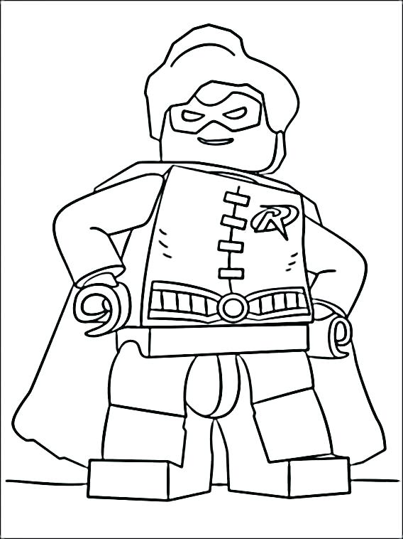 568x758 Lego Robin Coloring Pages Lego Batman Robin Coloring Pages