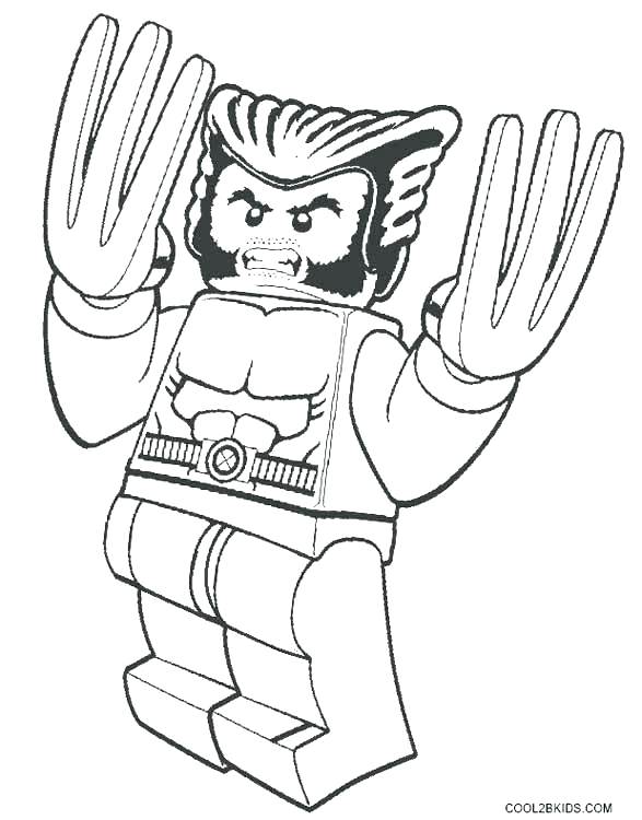 587x750 Lego Robin Coloring Pages