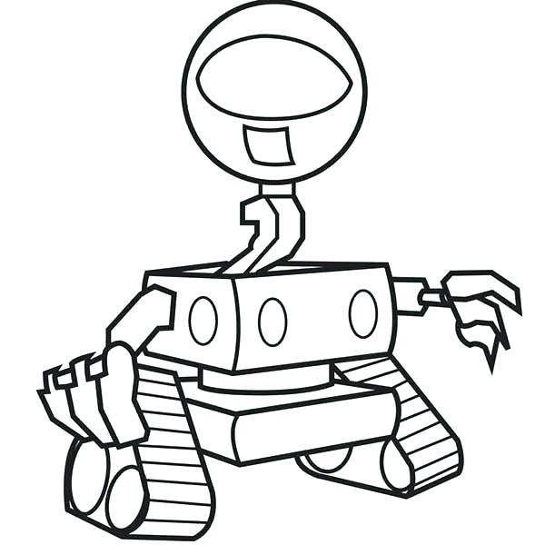 600x600 Robot Coloring Pages Robot Coloring Pages Robot Coloring Pages