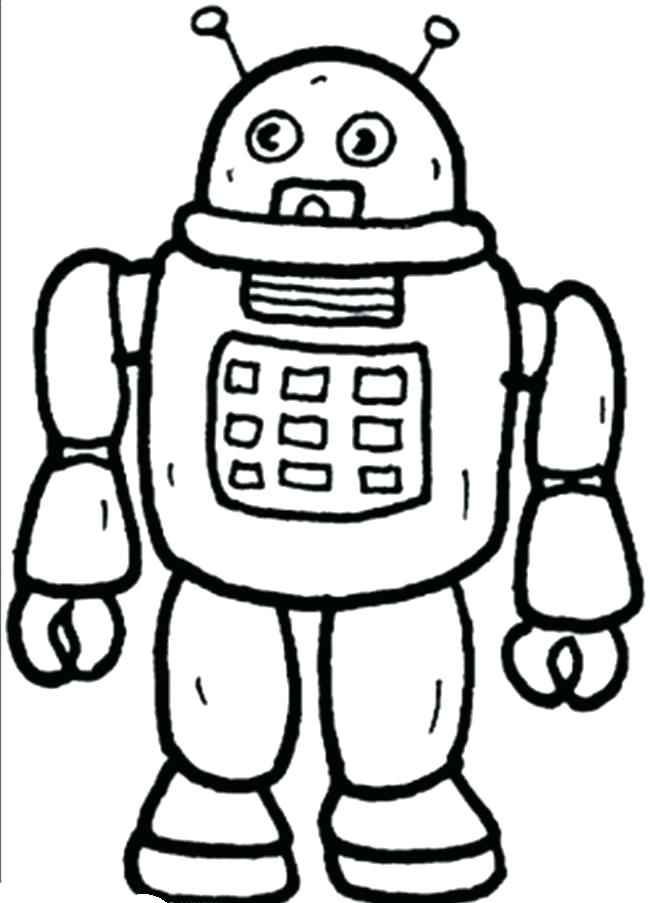 650x903 Robot Coloring Pages Robot Coloring Pages To Print Robots